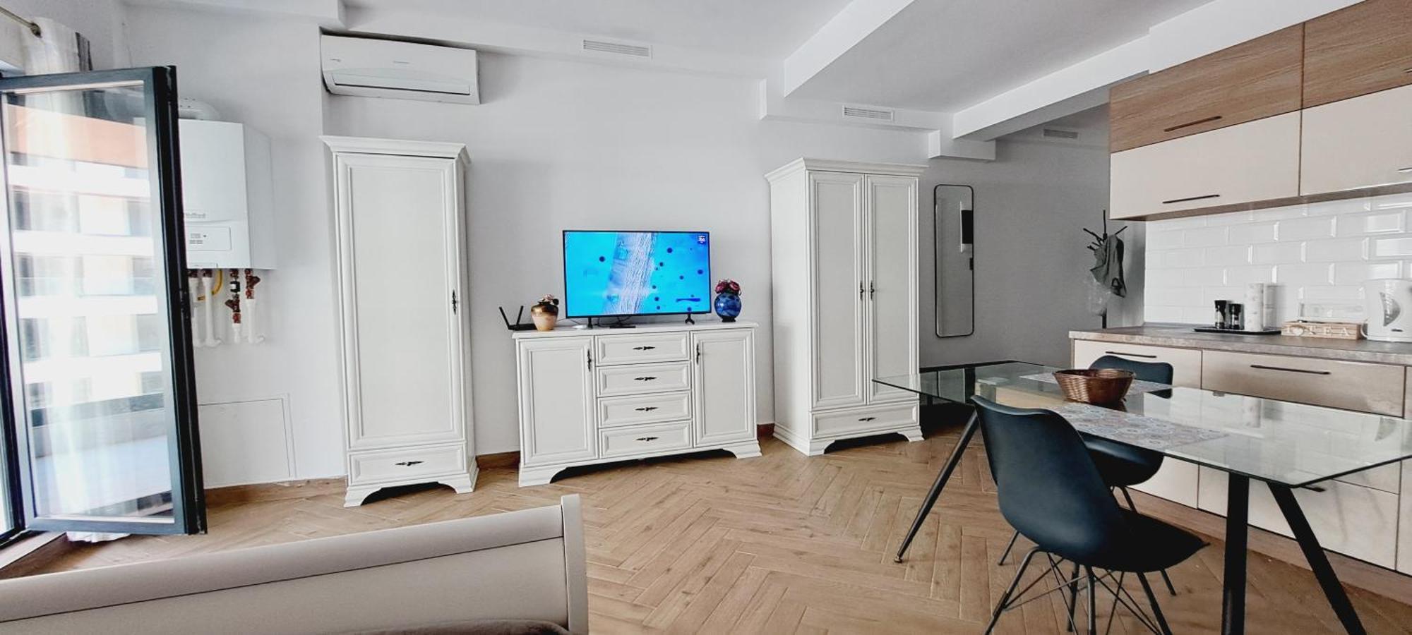 Mamaia Nord Studio La 10 M De Plaja Langa Cluburi Εξωτερικό φωτογραφία